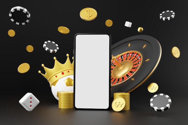 target4d slot app showing live blackjack table and account dashboard on smartphone